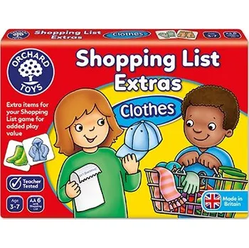 Desková hra Shopping List Extras - Clothes (Orchard Toys) (Nákupní seznam - rozšíření - Oblečení)
