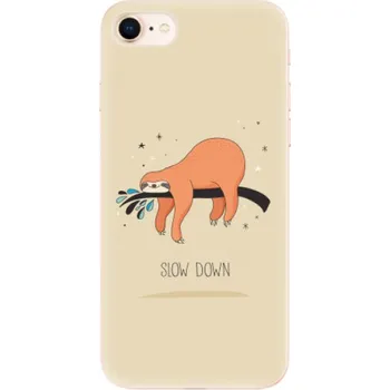 Telefonní příslušenství Odolné silikonové pouzdro iSaprio - Slow Down - iPhone 8