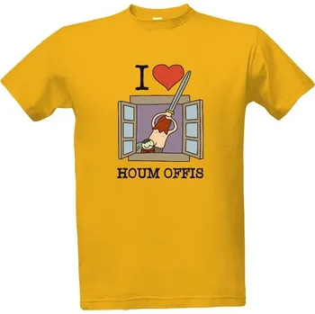 Pánská móda Tričko s potiskem Houm Offis pánské