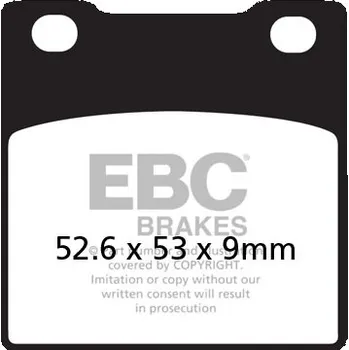Auto-moto Brzdové destičky EBC FA063