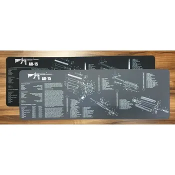 Rohožka Servisní podložka pro čistění zbraní AR15 - šedá