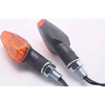 Osvětlení pro motocykl Univerzální blinkry PARTS EUROPE TURN SIGNAL ORANŽOVÁ/ČERNÁ - PÁR