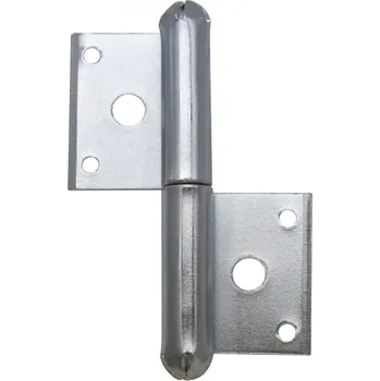 Nábytkové kování Závěs okenní 60 - pravý modrý zinek