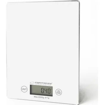 Kuchyňský vál Esperanza EKS002W kuchyňská váha Lemon bílá 5kg/1g 40TS73