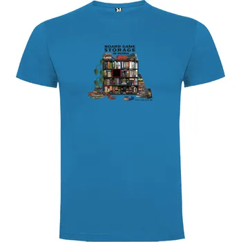 TLAMA games T-shirt "Storage 3D Puzzle" Barva: Azurová modrá, Velikost: 3XL