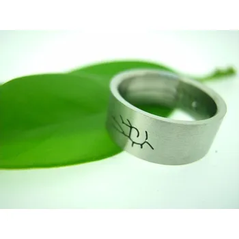 Prsten Prsten chirurgická ocel s motivem 55