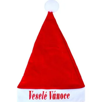 Karnevalový doplněk Rappa Vánoční čepise Veselé Vánoce