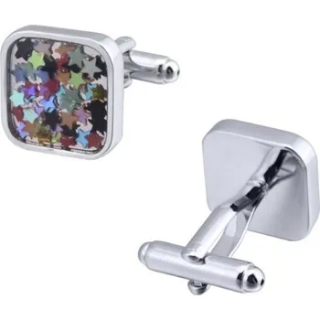 Manžetový knoflíček Manžetové knoflíčky kaleidoskop, krasohled hvězdičky