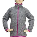 Fantom Funkční mikina šedomalinová Velikost: 146