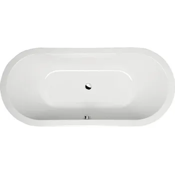 Viva O oválná vana 185x80x47 cm, bílá 72179