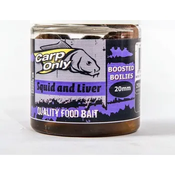 Boilies CARP-ONLY Dipovaný boilies Carp Only Squid & Liver 250ml Varianta: SQUID & LIVER DIPOVANÝ BOILIES 16MM 250ML