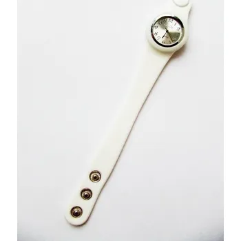 Hodinky Bílé hodinky ze silikonu