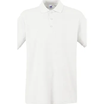 Pánská košile Fruit of the Loom Pánská polokošile Fruit of the Loom Premium Bílá 3XL