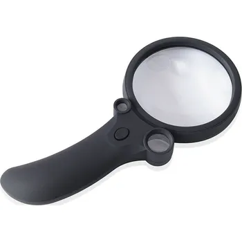 Lupa Carson Lupa na čtení s LED a UV osvětlením