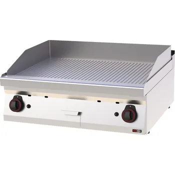 Kuchyňský gril Deska grilovací plynová rýhovaná chromovaná FTRC 70/08 G REDFOX