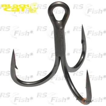 Rybářský háček Black Cat Treble Hook 3/0 - 4551 300