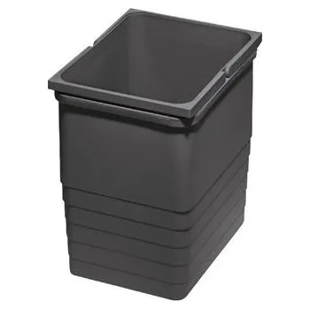 Odpadkový koš NINKA odpadkový koš 35 litrů tmavě šedý