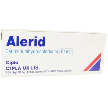 Lék na alergii Alerid 10 mg 50 tbl.