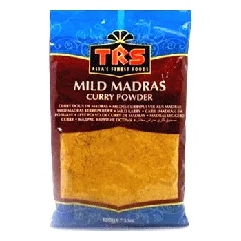 Koření TRS, Velká Británie Kari koření jemné, Madras Curry Midl TRS 100g