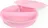 Twistshake Dělený talíř 23,5 cm, pastelově růžový