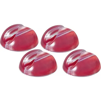 Stahovací páska Conrad Components SWC-10TT-4P držák kabelu samolepicí 1386632 Průměr kabelového svazku (rozsah) 10 mm (max) transparentní 4 ks