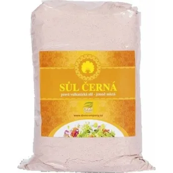 Koření Jídelní sůl černá DNM jemně mletá 500 g