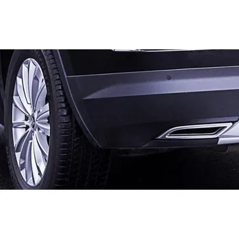 Auto-moto Imitace koncovky výfuku, Škoda Kodiaq, 2016-2024 , ABS - Alu Brusch (18.961 22)