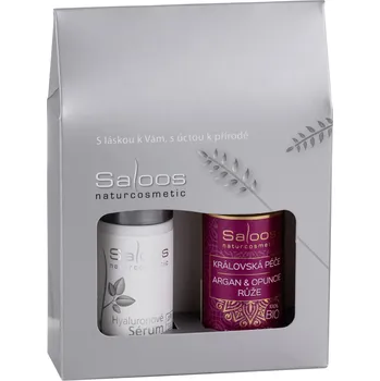 Kosmetická sada Saloos Růže & Hyaluronové sérum dárková sada