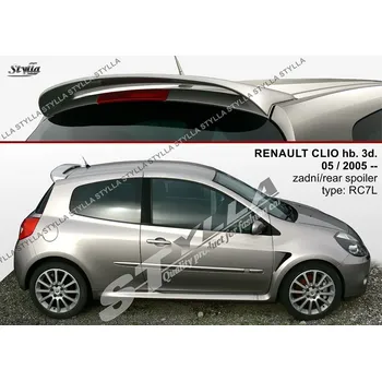 Auto-moto Spoiler zadních dveří horní, Renault Clio III, 2005-2012 (79.RC7L)