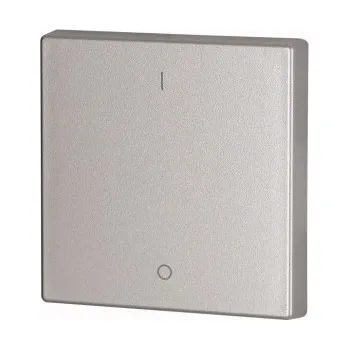 vypínač EATON 147591 CWIZ-01/13 Kryt RF tlačítka 55x55mm 1-0, Stříbrná, matná