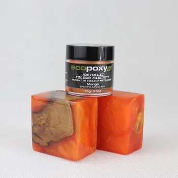 EcoPoxy (Metalické pigmenty do pryskyřice) 15g mango