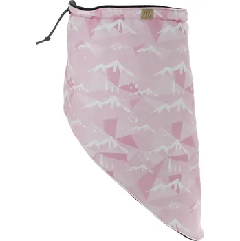 Šátek nákrčník Nanuk Scarf - Pink Mountains one size