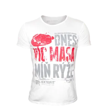 Extrifit Triko 39 Kulturistika bílá L
