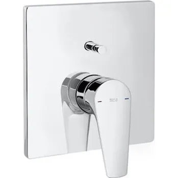 Vodovodní baterie Roca Atlas vanová/sprchová podomítková baterie, chrom (A5A0B90C00)