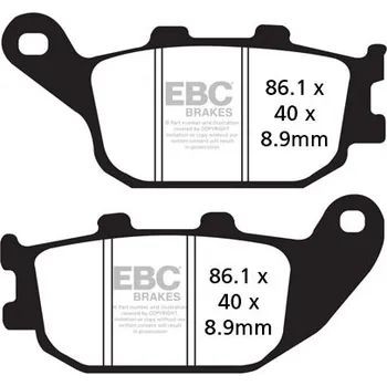 Auto-moto Brzdové destičky EBC SFA358HH