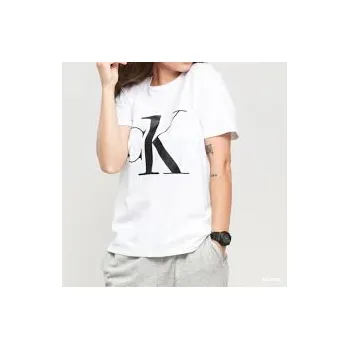 Pánské tričko Dámské tričko QS6436E 7UM bílá - Calvin Klein bílá S