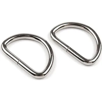 Polokroužek šíře 25 mm, barva 1 nikl