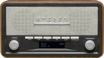 Radiopřijímač Denver DAB-18 dřevo
