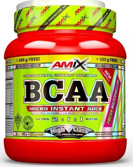 Amix BCAA Micro Instant Juice 300 g vodní meloun od 365 Kč