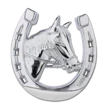 Waldhausen Chromovaná podkova na auto