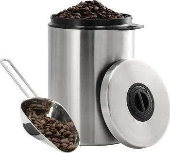 Potravinová dóza XAVAX 111250 nerezová nádoba na uskladnění kávy