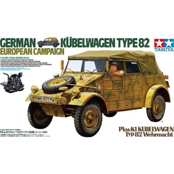 Plastikový model Tamiya German Kübelwagen Type 82 European Campaign 1:16