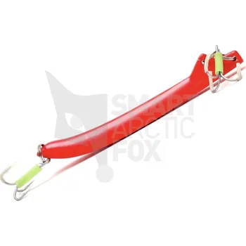 Umělá nástraha Pilkr Aquantic Banana Pilk Steel Double UV RED Hmotnost: 500g