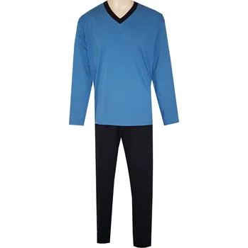 Pánské pyžamo Pánské Pyžamo Dlouhé FOLTÝN PD 159 Velikost: L