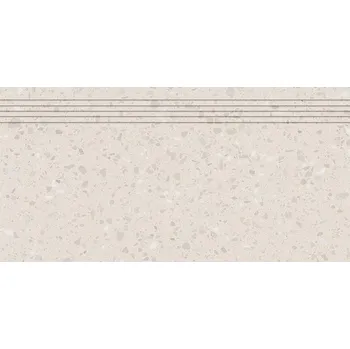 Dlažba Rako Porfido DCPSE813, schodovka, béžová, mat-lesk, 30 x 60 x 1 cm