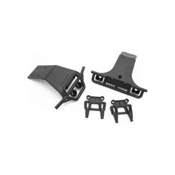 RC vybavení STX: Přední a zadní kompletní nárazník (sada)