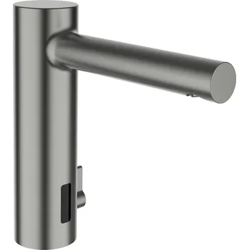 Vodovodní baterie Laufen Twintronic Baterie umyvadlová elektronická s IR-Senzorem, s Bluetooth modulem, kartáčovaná nerez ocel HF707003423000