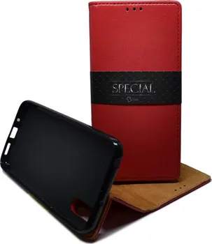 Pouzdro na mobilní telefon Mercury Book pro Xiaomi Redmi 9A/Redmi 9AT flipové červené