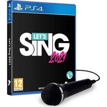 Let's Sing 2021 + 1 mikrofon PS4