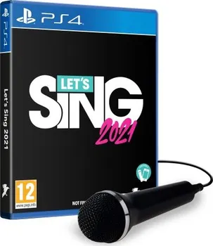 Hra pro PlayStation 4 Let's Sing 2021 + 1 mikrofon PS4